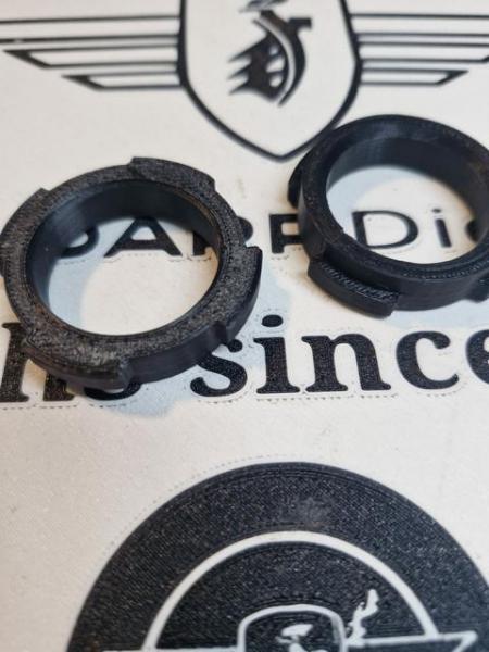 2 Stück Zündapp Gabel Gummi Distanzring – gegen Vibrationen – für Chrom Gabelhülsen Ersatzteilnummer: 512-12.135